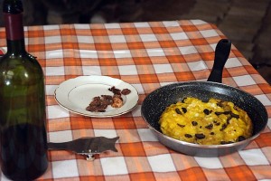 Frittata con tartufo